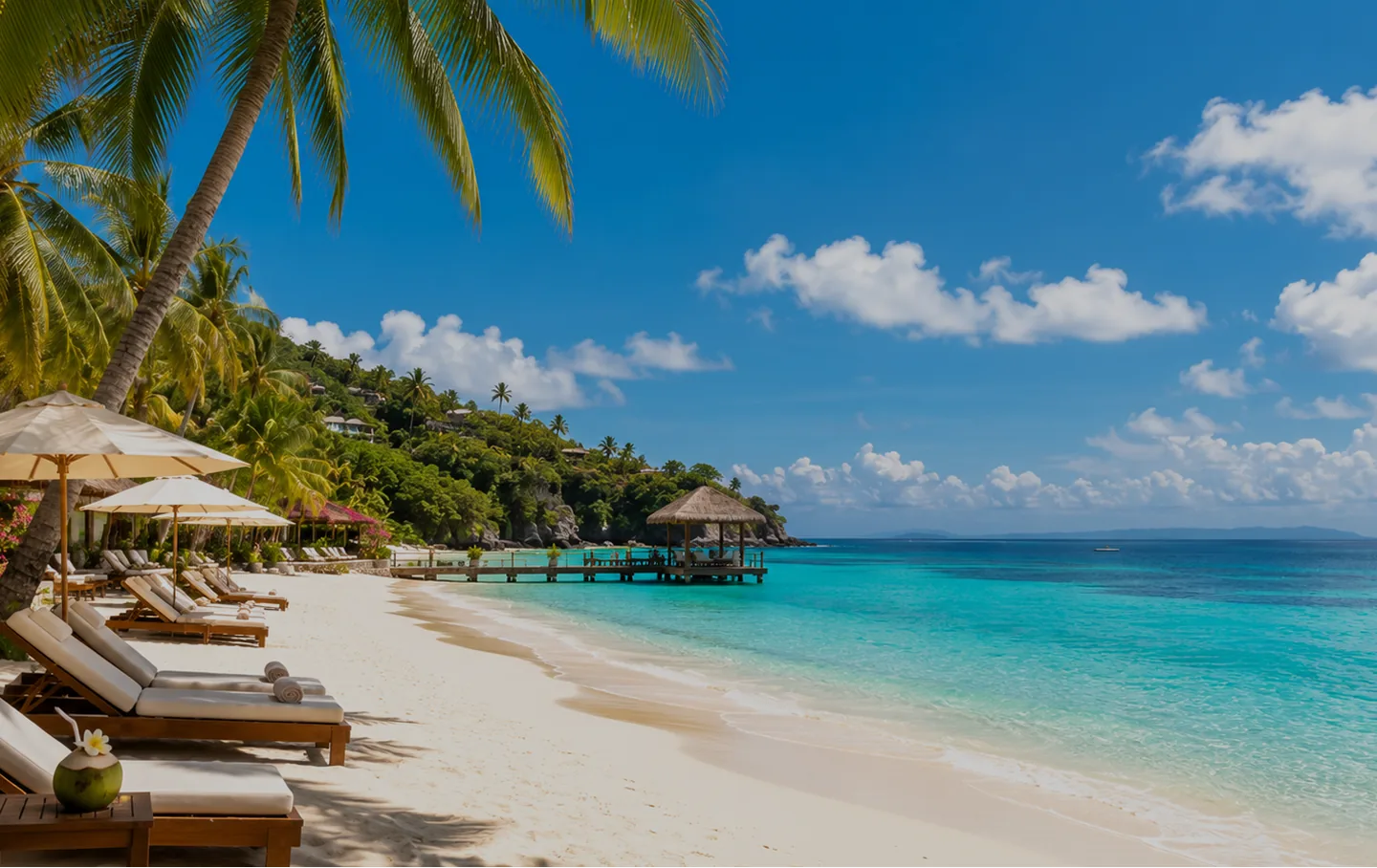 Bali beach resort