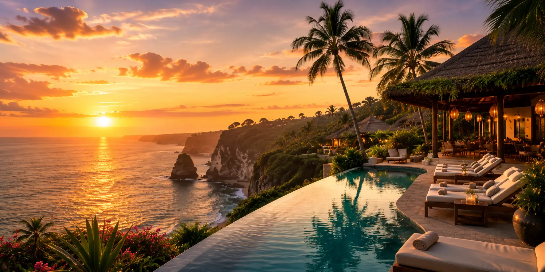Bali sunset resort